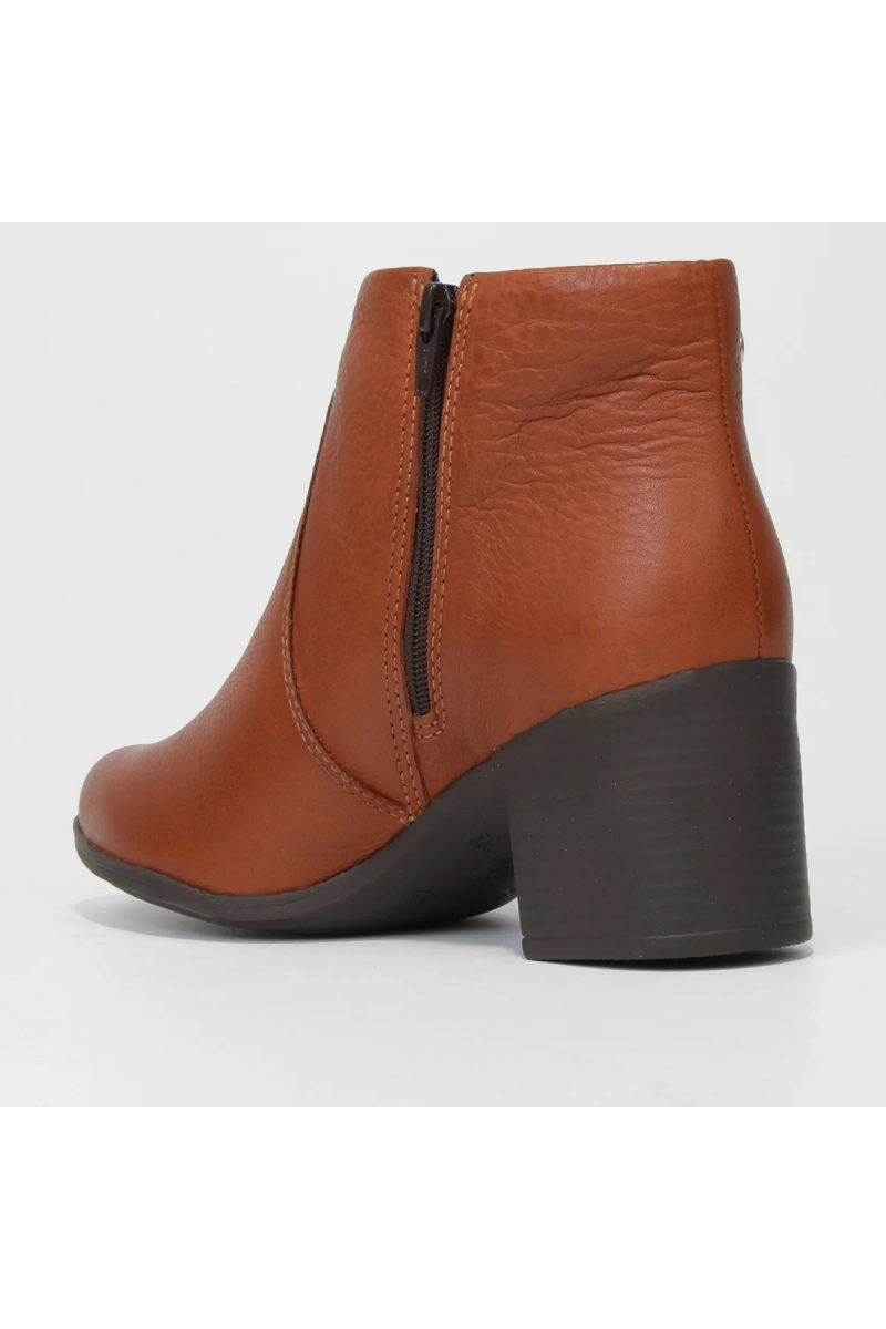 BOTIN BOTTERO MUJER BURNISH WHISKY COURO