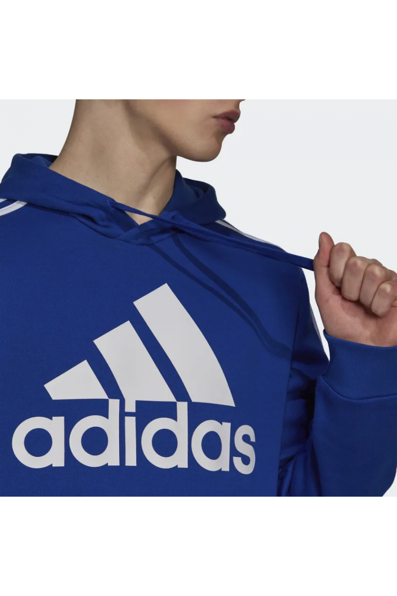 POLERÓN ADIDAS HOMBRE FLEECE LOGO 3 TIRAS AZUL POLERÓN ADIDAS HOMBRE FLEECE LOGO 3 TIRAS AZUL