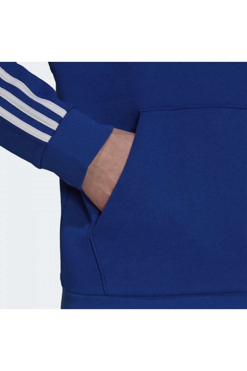 POLERÓN ADIDAS HOMBRE FLEECE LOGO 3 TIRAS AZUL POLERÓN ADIDAS HOMBRE FLEECE LOGO 3 TIRAS AZUL