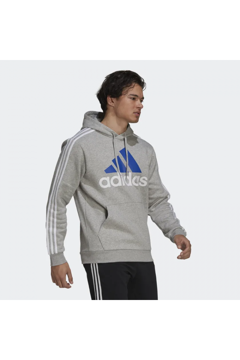 POLERÓN ADIDAS HOMBRE ESSENTIAL FLEECE 3 TIRAS GRIS POLERÓN ADIDAS HOMBRE ESSENTIAL FLEECE 3 TIRAS GRIS