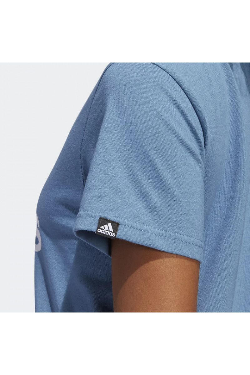 POLERA ADIDAS MUJER FLORAL SUPERHER AZUL