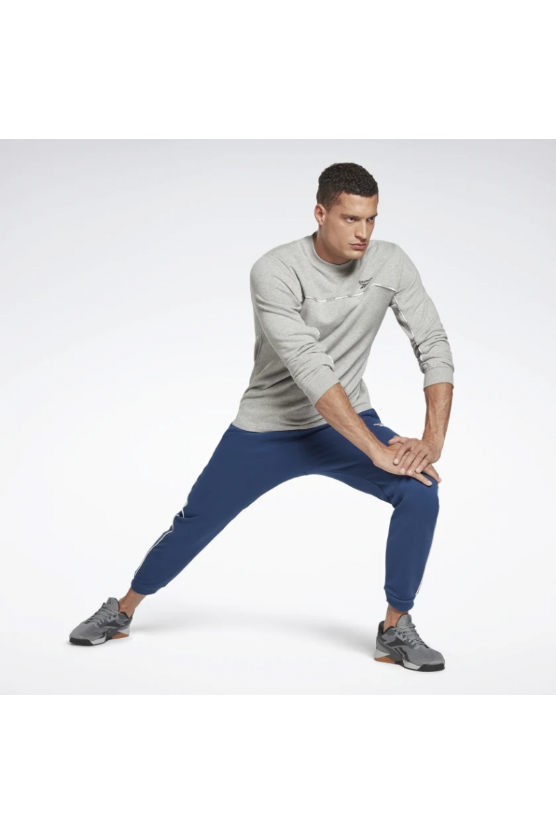 POLERÓN REEBOK HOMBRE WORK PINPING GRIS POLERÓN REEBOK HOMBRE WORK PINPING GRIS