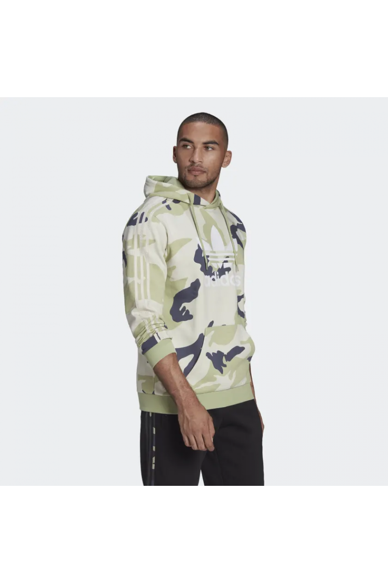 POLERÓN ADIDAS HOMBRE HOOD CAMO VERDE POLERÓN ADIDAS HOMBRE HOOD CAMO VERDE