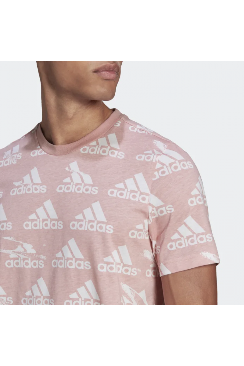 POLERA ADIDAS HOMBRE BRANDLOVE SINGLE MALVA