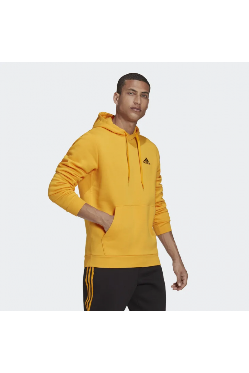 POLERÓN ADIDAS HOMBRE ESSENTIAL FLEECE AMARILLO POLERÓN ADIDAS HOMBRE ESSENTIAL FLEECE AMARILLO