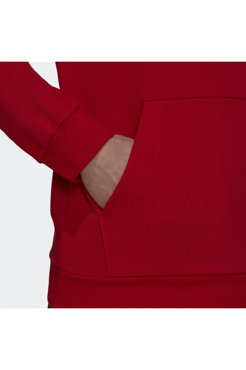 POLERÓN ADIDAS HOMBRE ESSENTIALS FLEECE ROJO POLERÓN ADIDAS HOMBRE ESSENTIALS FLEECE ROJO