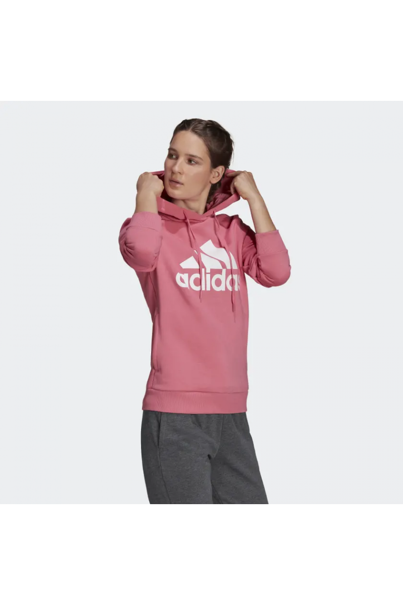 POLERÓN ADIDAS MUJER LOUNGEWEAR ESSENTIAL FLEECE ROSADO POLERÓN ADIDAS MUJER LOUNGEWEAR ESSENTIAL FLEECE ROSADO