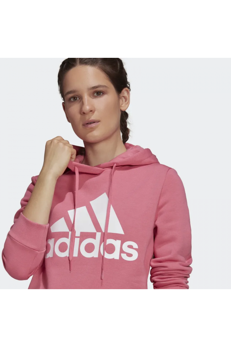 POLERÓN ADIDAS MUJER LOUNGEWEAR ESSENTIAL FLEECE ROSADO POLERÓN ADIDAS MUJER LOUNGEWEAR ESSENTIAL FLEECE ROSADO