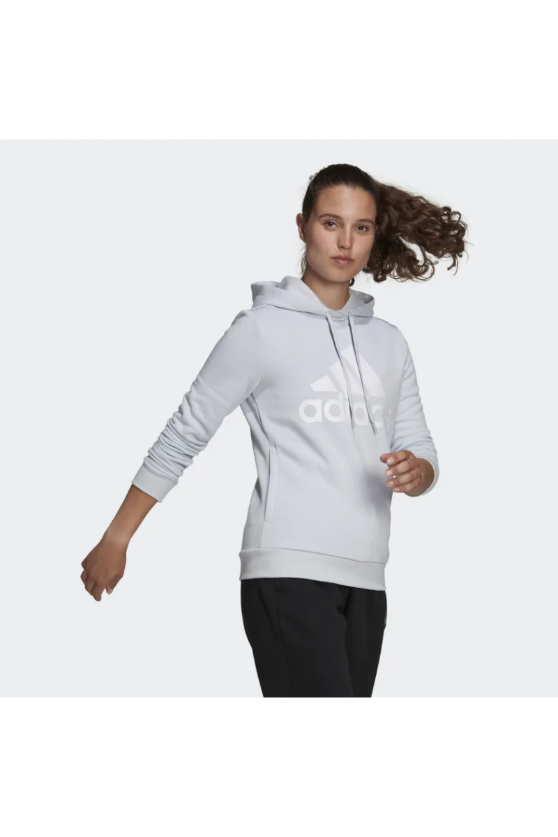 POLERÓN ADIDAS MUJER LOUNGEWEAR ESSENTIAL LOGO FLEECE CELESTE POLERÓN ADIDAS MUJER LOUNGEWEAR ESSENTIAL LOGO FLEECE CELESTE