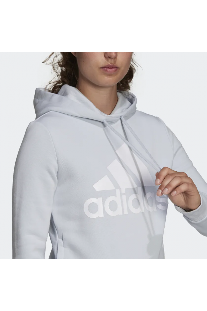 POLERÓN ADIDAS MUJER LOUNGEWEAR ESSENTIAL LOGO FLEECE CELESTE POLERÓN ADIDAS MUJER LOUNGEWEAR ESSENTIAL LOGO FLEECE CELESTE