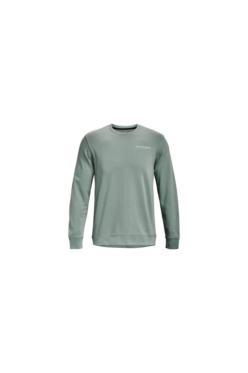 POLERÓN UNDER ARMOUR HOMBRE TERRY LOGO VERDE AGUA POLERÓN UNDER ARMOUR HOMBRE TERRY LOGO VERDE AGUA