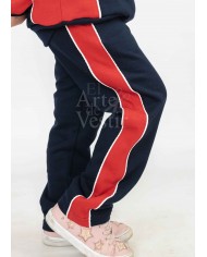 POLERÓN BUZO HOMBRE/UNISEX AZUL/ROJO BRITANICO