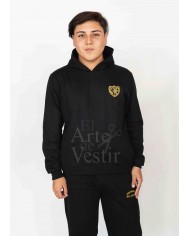 PANTALÓN BUZO MUJER NEGRO MONSEÑOR FAGNANO PUERTO NATALES