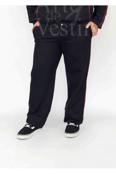 PANTALÓN BUZO G. MISTRAL HOMBRE/UNISEX NEGRO PTO NATALES