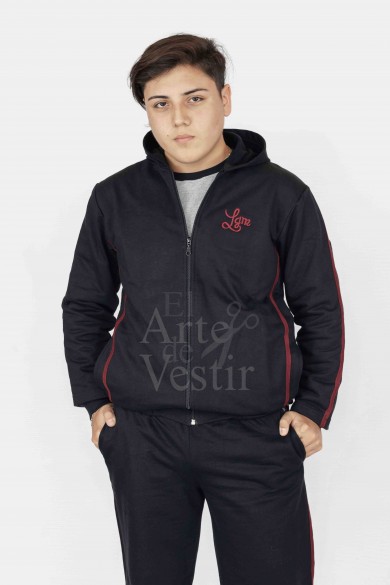 POLERÓN G.MISTRAL HOMBRE NEGRO PTO NATALES