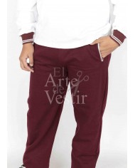 PANTALÓN BUZO H. DE MAGALLANES BURDEO MUJER PORVENIR