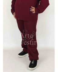 PANTALÓN BUZO BURDEO HOMBRE H. DE MAGALLANES PORVENIR