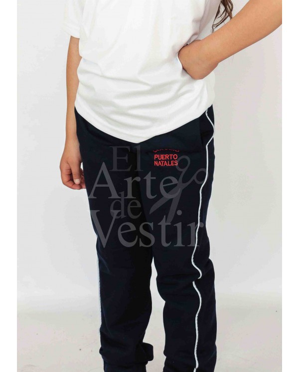 PANTALÓN BUZO MUJER AZUL PUERTO NATALES