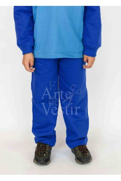 PANTALÓN BUZO HOMBRE AZULINO SANTIAGO BUERAS