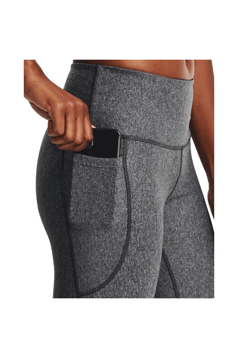 CALZA UNDER ARMOUR MUJER HIRISE GRIS CALZA UNDER ARMOUR MUJER HIRISE GRIS