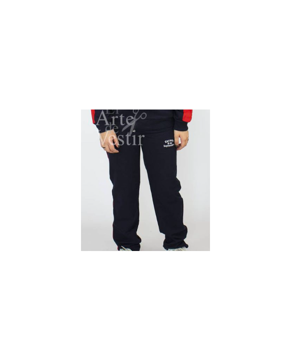 PANTALÓN BUZO MUJER AZUL 18 SEPTIEMBRE