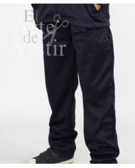 PANTALÓN BUZO ARTURO PRAT MUJER AZUL