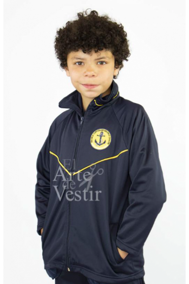 POLERÓN BUZO HOMBRE AZUL ARTURO PRAT