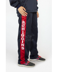 PANTALÓN BUZO B. OHIGGINS HOMBRE/UNISEX AZUL/ROJO PTA ARENAS