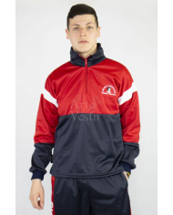 POLERÓN B. OHIGGINS MUJER AZUL/ROJO PTA ARENAS