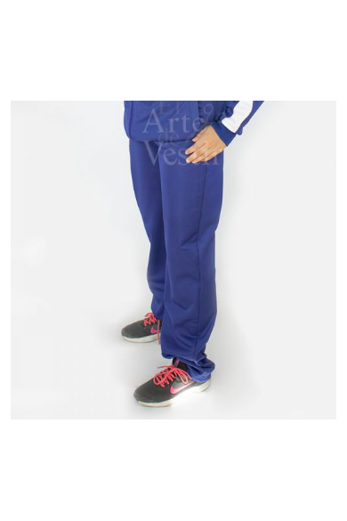 PANTALÓN BUZO CONTARDI MUJER AZULINO