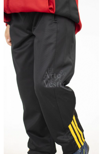 PANTALÓN BUZO ESPAÑA UNISEX NEGRO