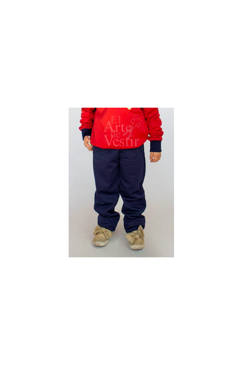 PANTALÓN BUZO FRANCES HOMBRE AZUL PANTALÓN BUZO FRANCES HOMBRE AZUL