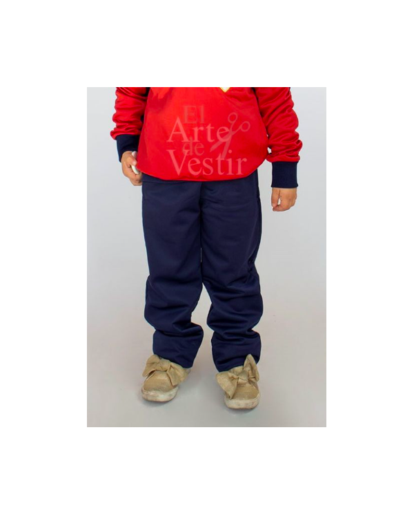 PANTALÓN BUZO HOMBRE/UNISEX AZUL FRANCES