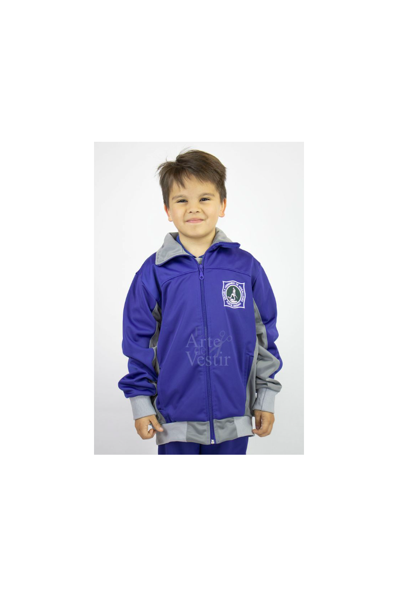 POLERÓN BUZO HOMBRE AZULINO/GRIS HERNANDO DE MAGALLANES