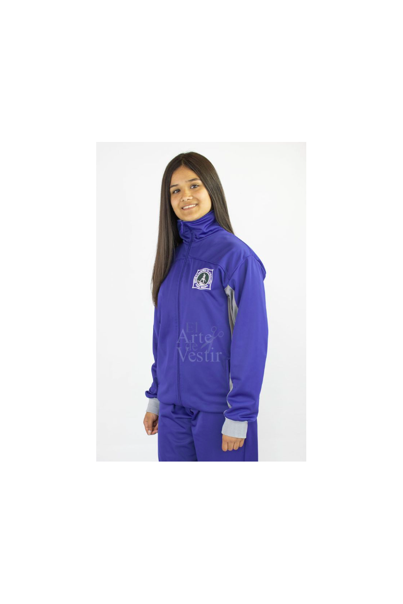 POLERÓN H. DE MAGALLANES MUJER AZULINO/GRIS POLERÓN H. DE MAGALLANES MUJER AZULINO/GRIS