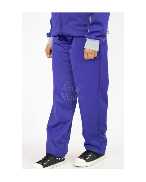 PANTALÓN BUZO UNISEX AZULINO HERNANDO DE MAGALLANES