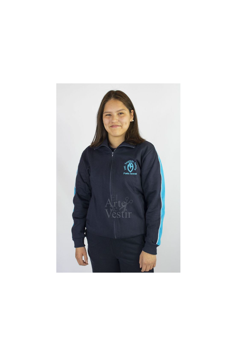 POLERÓN BUZO MUJER AZUL/TURQUESA INSAFA