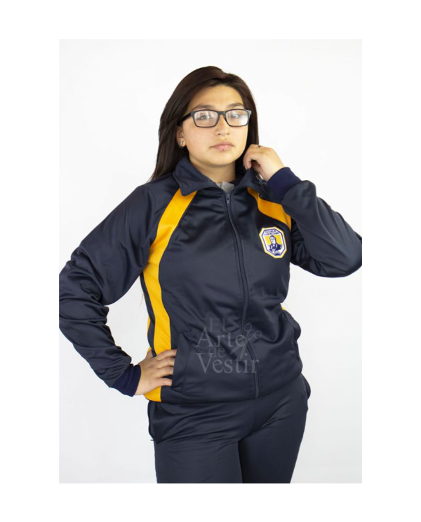 POLERÓN BUZO MUJER AZUL JUAN WILLIAMS