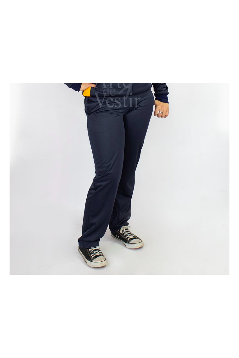 PANTALÓN BUZO UNISEX AZUL JUAN WILLIAMS