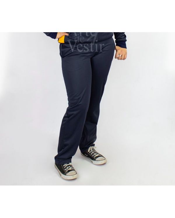 PANTALÓN BUZO UNISEX AZUL JUAN WILLIAMS