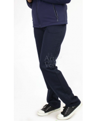 POLERÓN L.A. BARRERA HOMBRE GRIS/AZUL