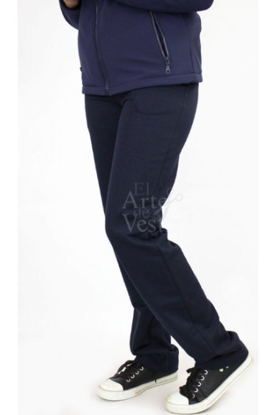 PANTALÓN BUZO UNISEX AZUL LUIS ALBERTO BARRERA