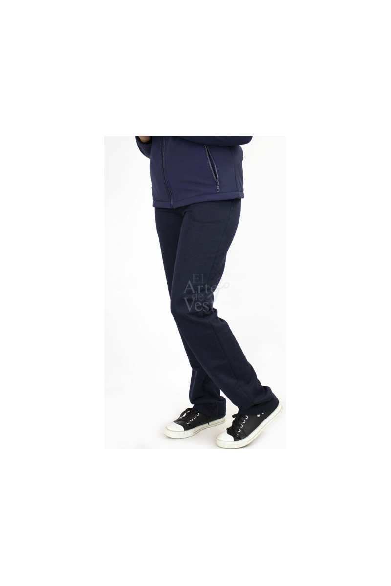 PANTALÓN BUZO HOMBRE/UNISEX AZUL LUIS ALBERTO BARRERA