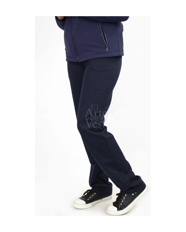 PANTALÓN BUZO HOMBRE/UNISEX AZUL LUIS ALBERTO BARRERA