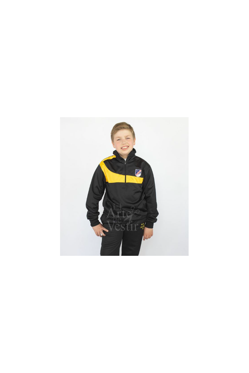 POLERÓN BUZO SAN JOSE HOMBRE NEGRO