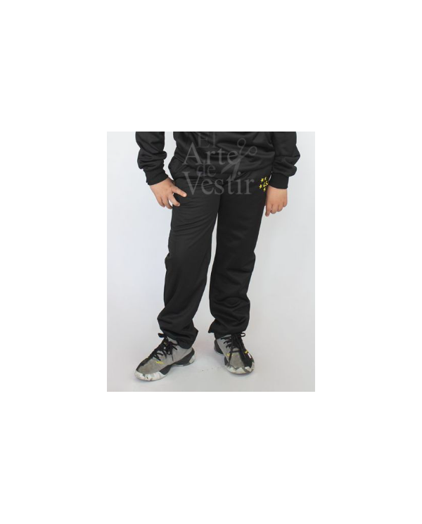 PANTALÓN BUZO L.SAN JOSE HOMBRE NEGRO