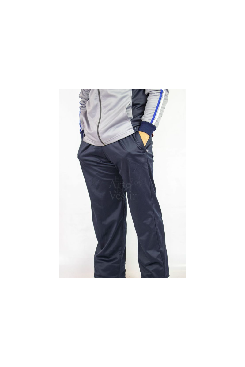PANTALÓN BUZO HOMBRE AZUL MARIA BEHETY