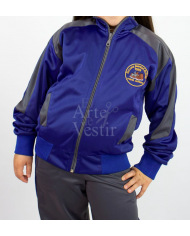 POLERÓN MANUEL BULNES MUJER AZULINO/GRIS