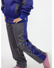 PANTALÓN BUZO MANUEL BULNES MUJER GRIS