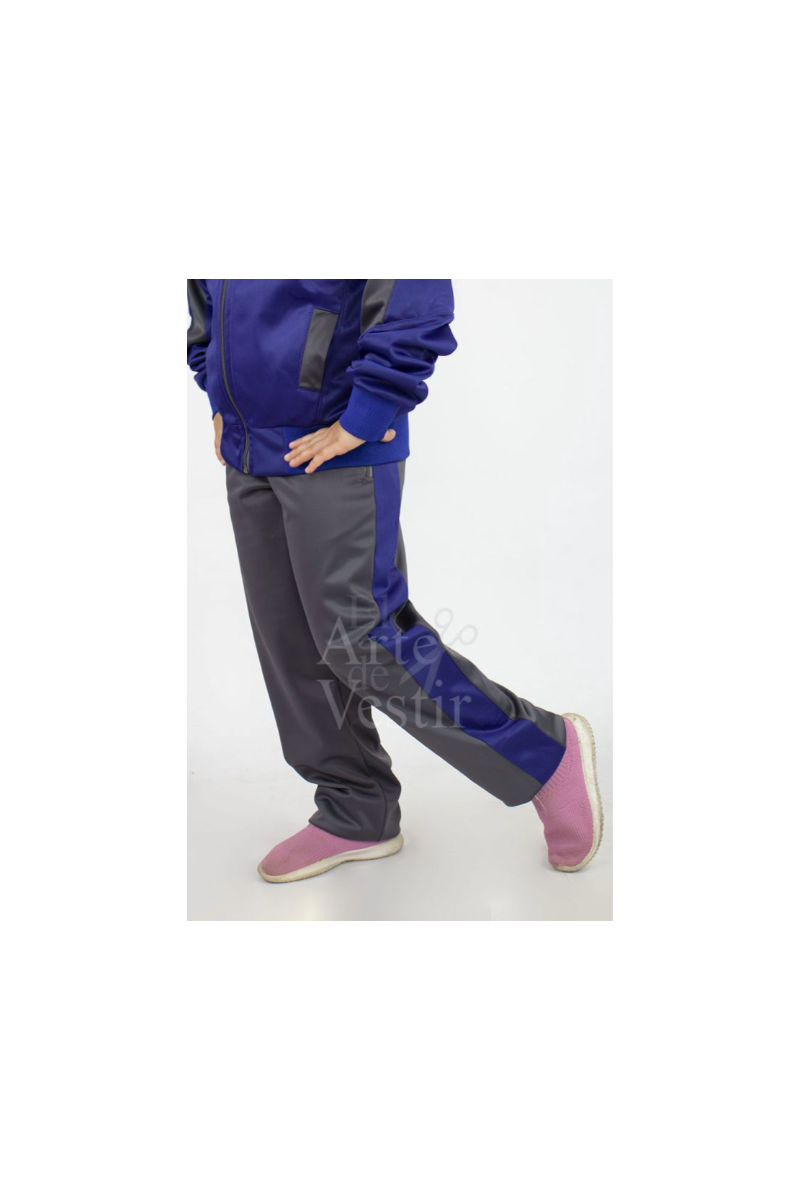 PANTALÓN BUZO MUJER GRIS MANUEL BULNES